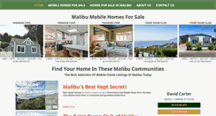 Desktop Screenshot of malibumobilehomes.com